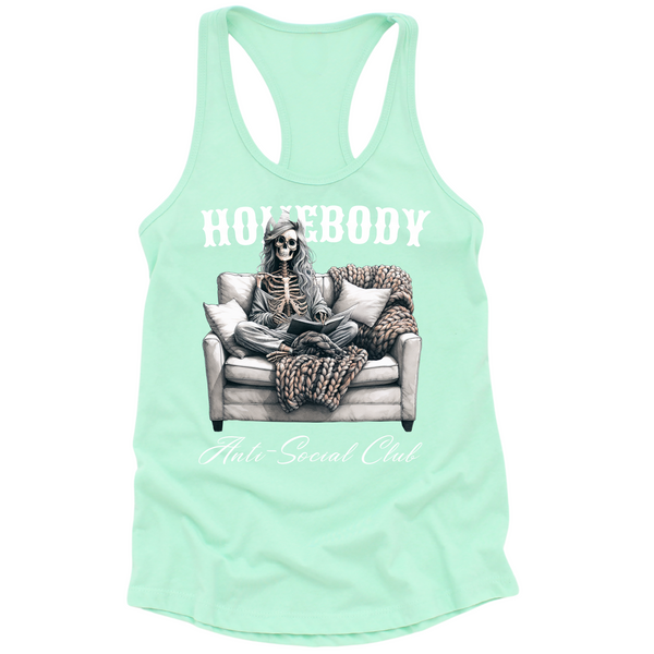 Homebody Anti Social Club Womens Tank Top