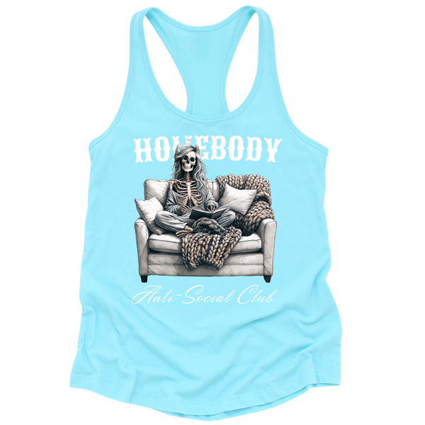 Homebody Anti Social Club Womens Tank Top