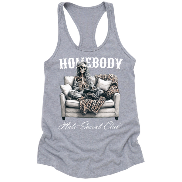 Homebody Anti Social Club Womens Tank Top