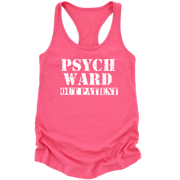 Psych Ward Out Patient Womens Tank Top