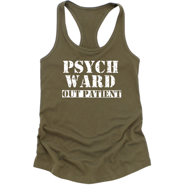 Psych Ward Out Patient Womens Tank Top