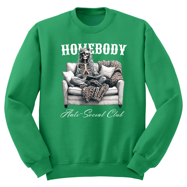 Homebody Anti Social Club Crewneck Sweater