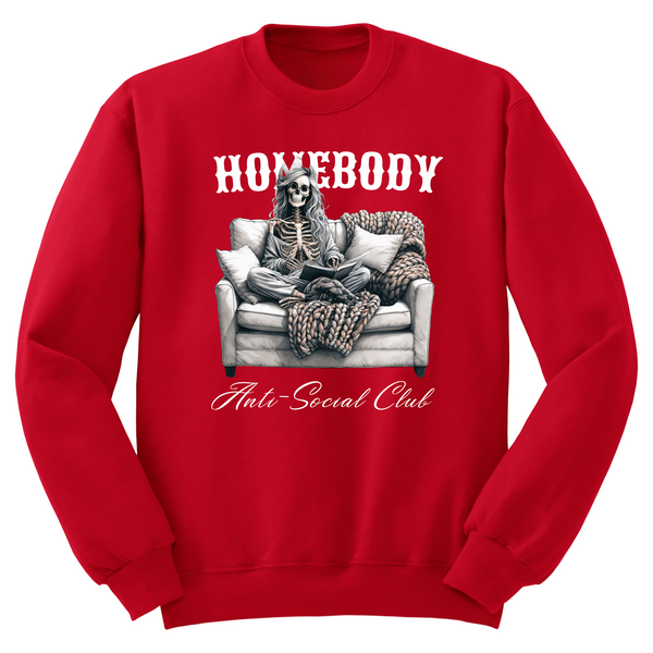 Homebody Anti Social Club Crewneck Sweater