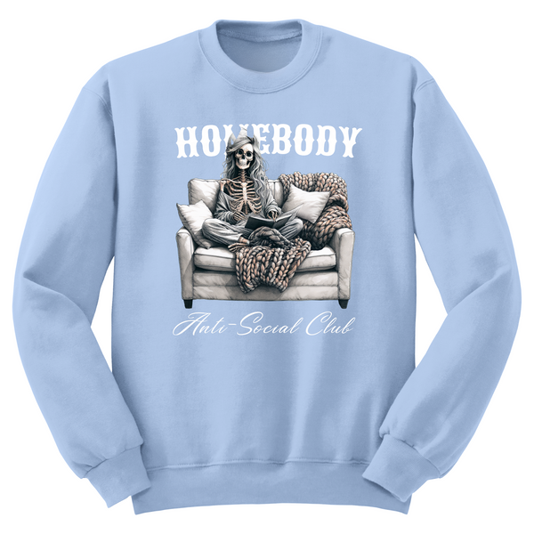 Homebody Anti Social Club Crewneck Sweater