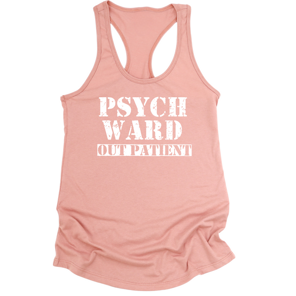Psych Ward Out Patient Womens Tank Top