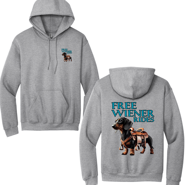Free Wiener Rides Hoodie