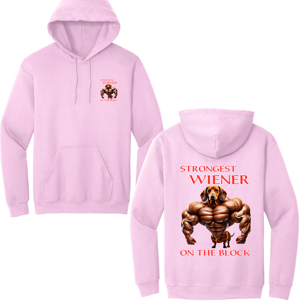 Strongest Wiener On The Block Hoodie