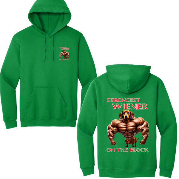 Strongest Wiener On The Block Hoodie