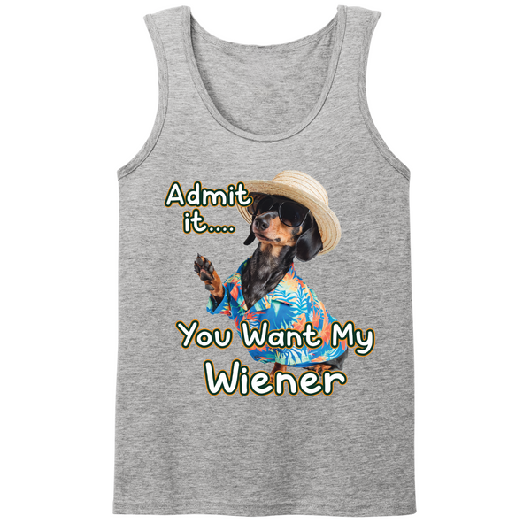 You Want My Wiener Mens Tank Top