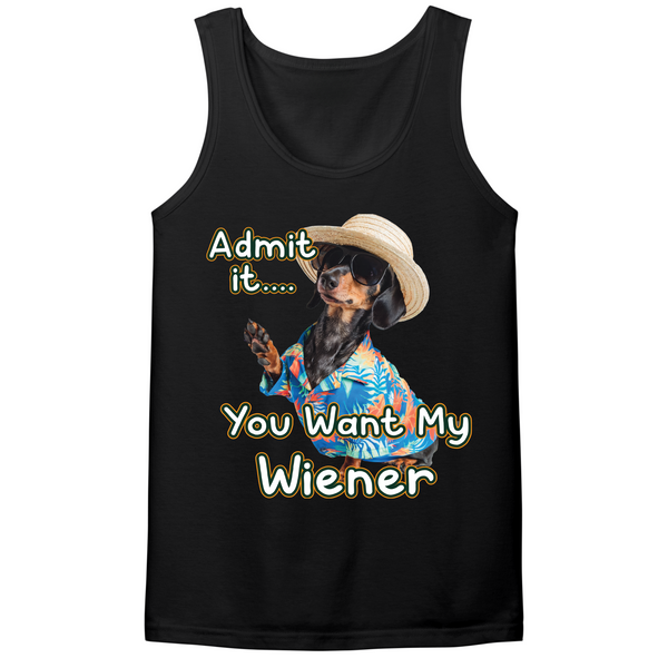 You Want My Wiener Mens Tank Top