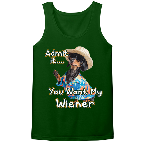 You Want My Wiener Mens Tank Top