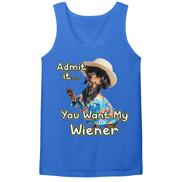 You Want My Wiener Mens Tank Top