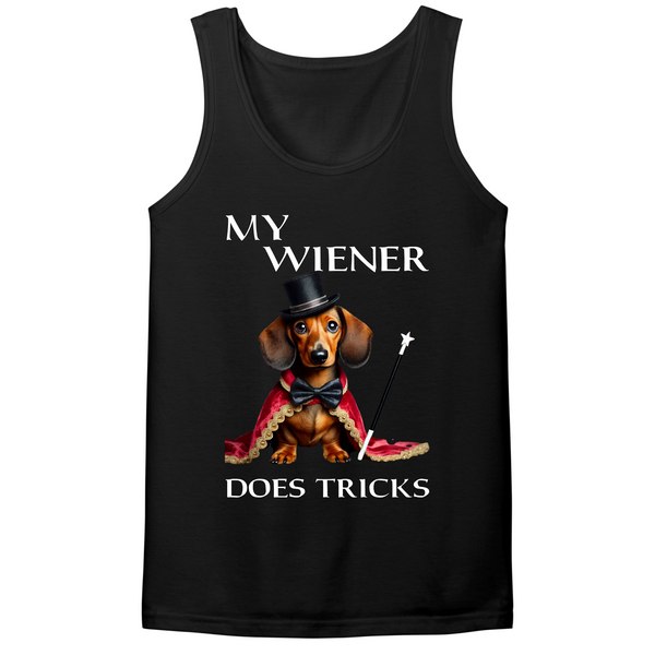 My Wiener Does Tricks Mens Tank Top