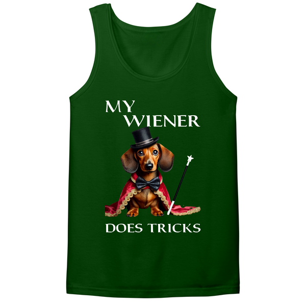 My Wiener Does Tricks Mens Tank Top