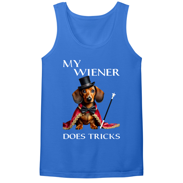 My Wiener Does Tricks Mens Tank Top