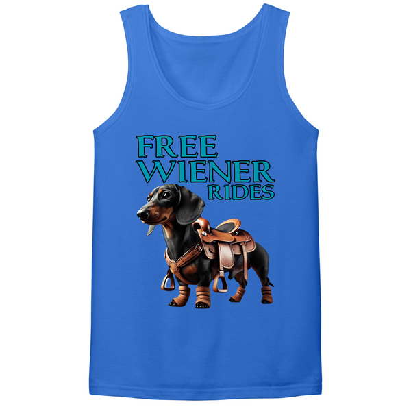 Free Wiener Rides Mens Tank Top