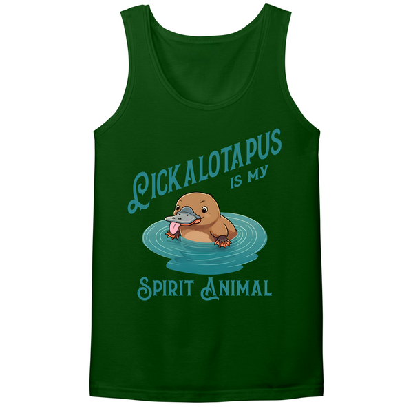 Spirit Animal Lickalotapus Mens Tank Top