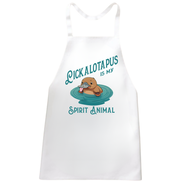 Spirit Animal Lickalotapus Apron