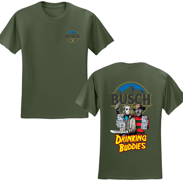 Busch Lite Drinking Buddies T-shirt