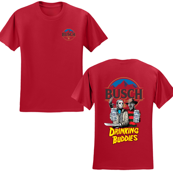 Busch Lite Drinking Buddies T-shirt