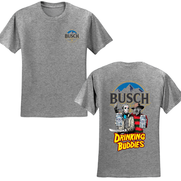 Busch Lite Drinking Buddies T-shirt