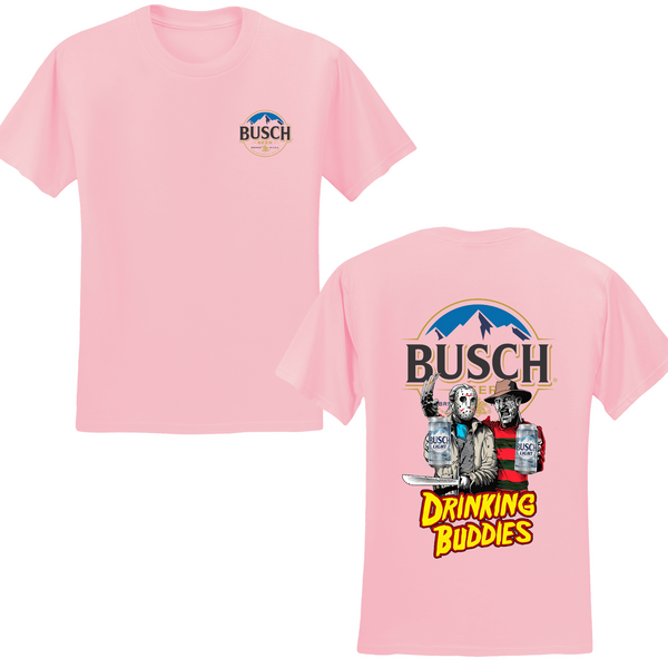 Busch Lite Drinking Buddies T-shirt