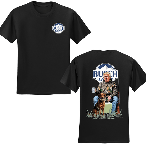 Busch Lite Trump Hunting MAGA T-shirt