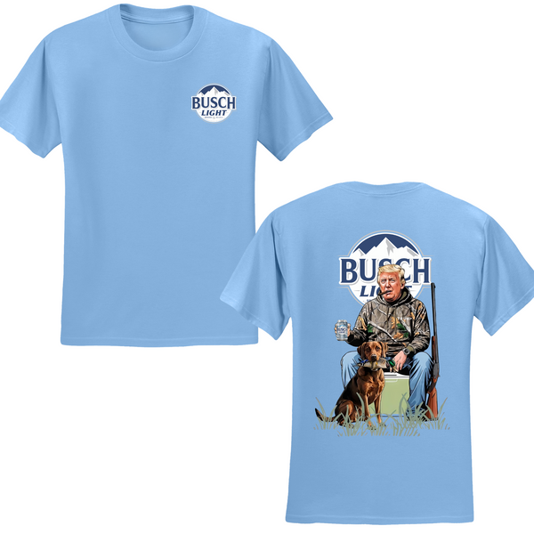 Busch Lite Trump Hunting MAGA T-shirt