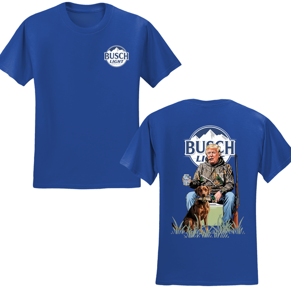 Busch Lite Trump Hunting MAGA T-shirt