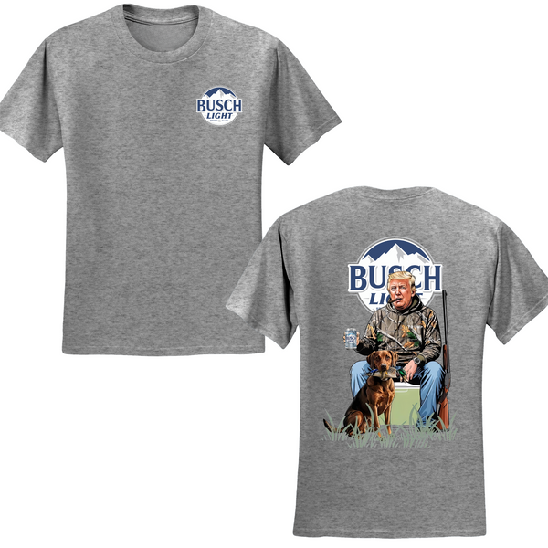 Busch Lite Trump Hunting MAGA T-shirt