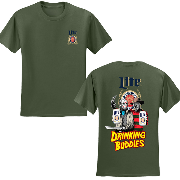 Miller Lite Drinking Buddies T-shirt