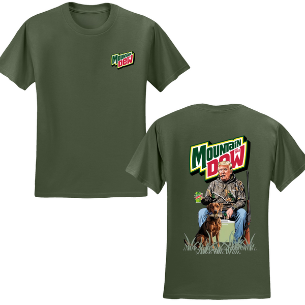 Mountain Dew Trump Hunting MAGA T-shirt
