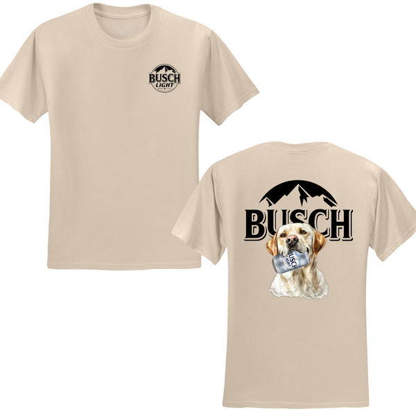 Busch Lite Dog Beer T-shirt