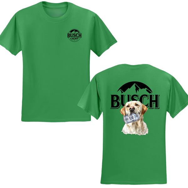 Busch Lite Dog Beer T-shirt