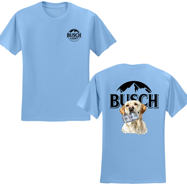 Busch Lite Dog Beer T-shirt