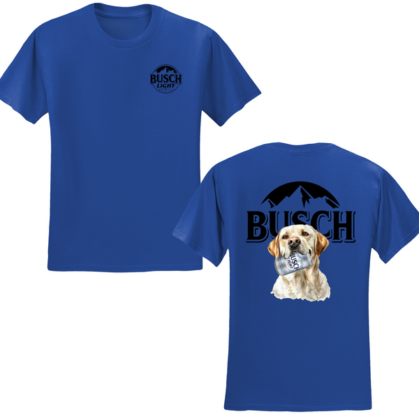 Busch Lite Dog Beer T-shirt