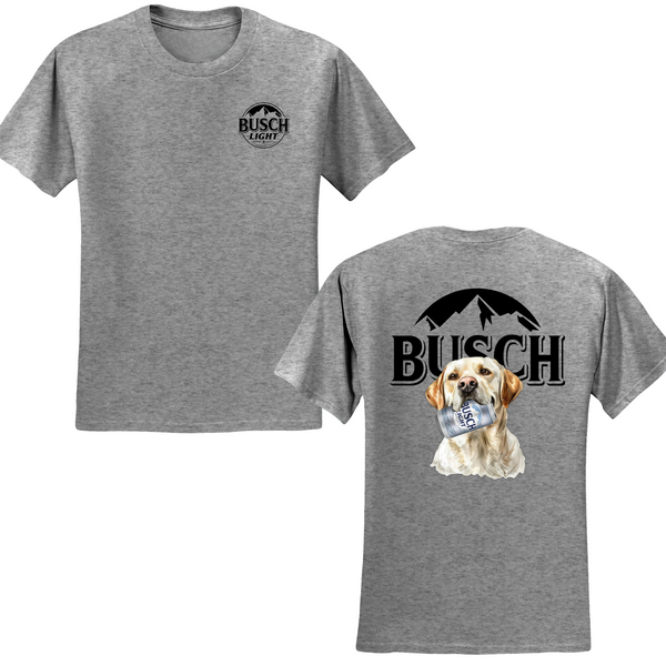Busch Lite Dog Beer T-shirt