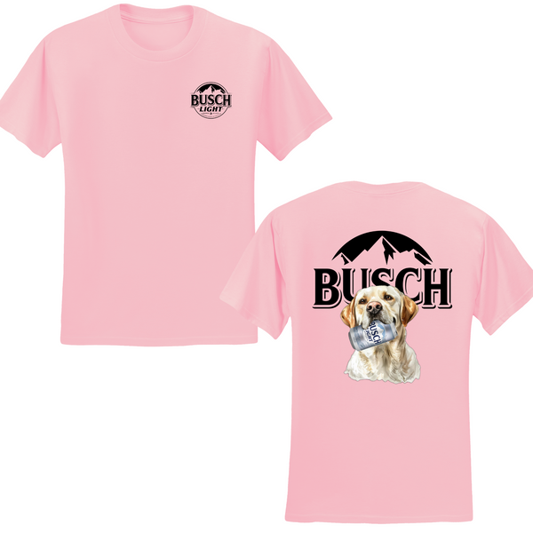 Busch Lite Dog Beer T-shirt