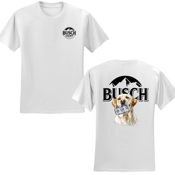 Busch Lite Dog Beer T-shirt