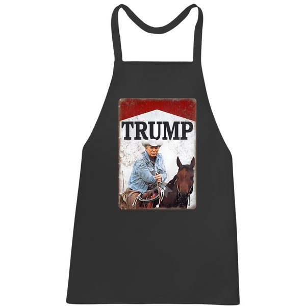 Wild West Cowboy Trump Maga Apron