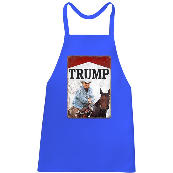Wild West Cowboy Trump Maga Apron