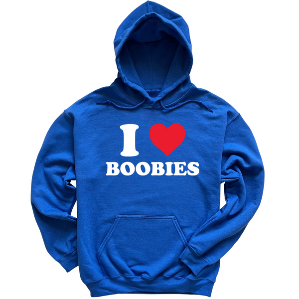 I Love Boobies Hoodie