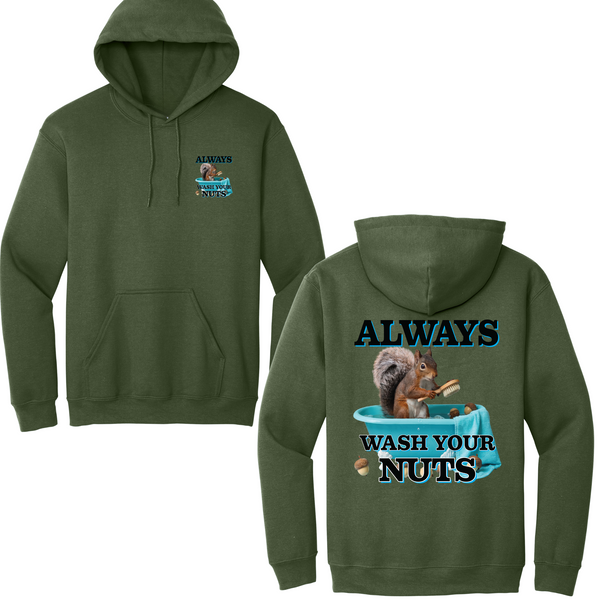 Always Wash Your Nuts Hoodie
