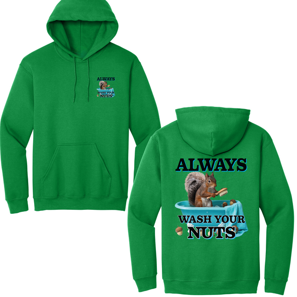 Always Wash Your Nuts Hoodie