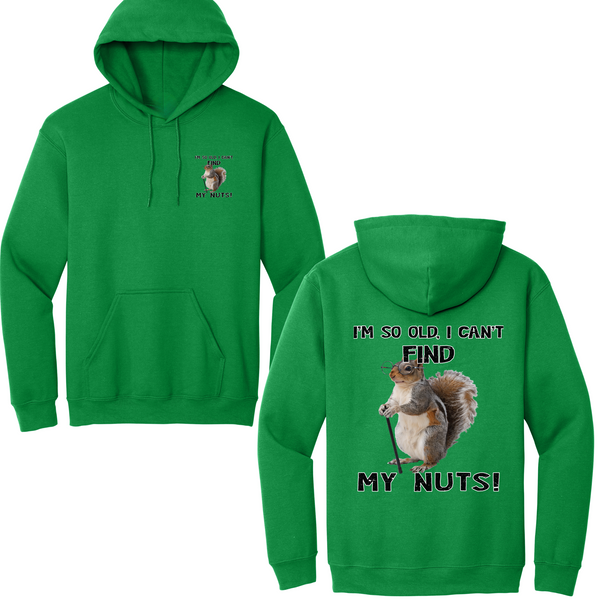Can't Find My Nuts Hoodie