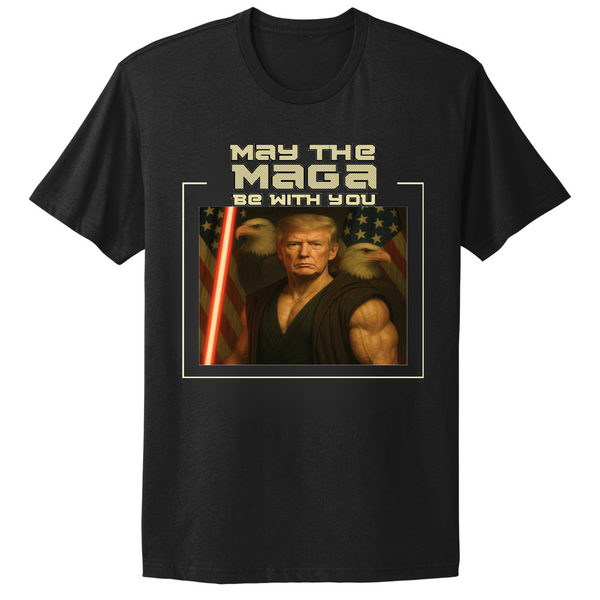 May The Maga Be With You TRUMP T-shirt