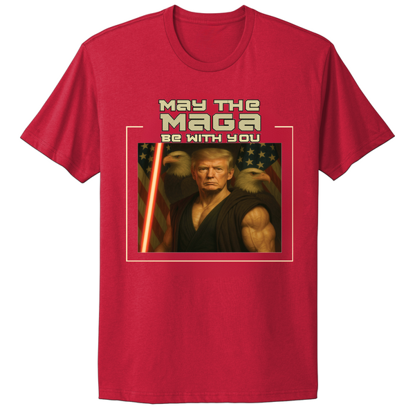 May The Maga Be With You TRUMP T-shirt
