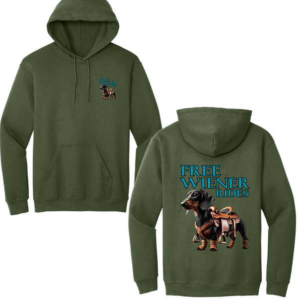 Free Wiener Rides Hoodie