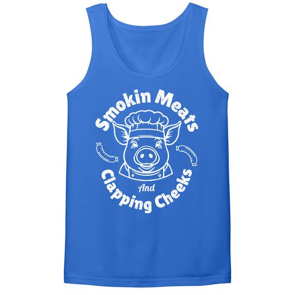 Smokin Meats Clappin Cheeks Mens Tank Top