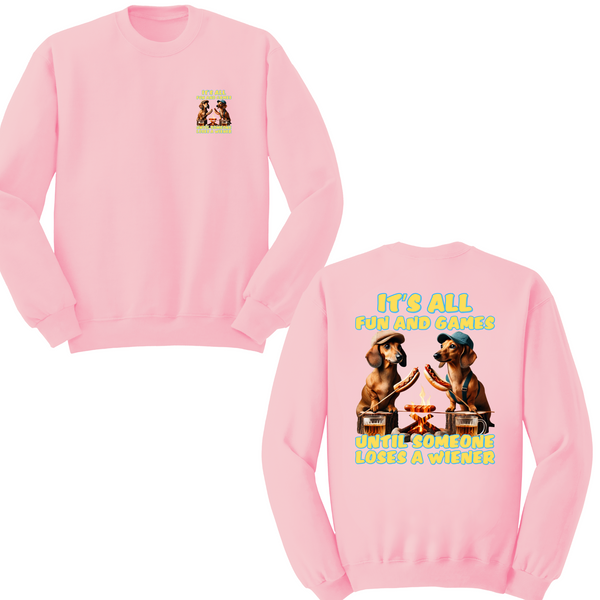 It's All Fun And Games Crewneck Sweater